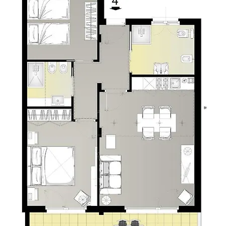 Le Primule Aparthotel 4*